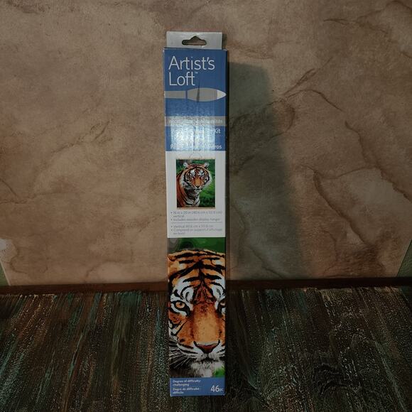 Artist's Loft 16x20 Vertical Paint By Numbers Kit Bengal Tiger - Challenging - Picture 4 of 7